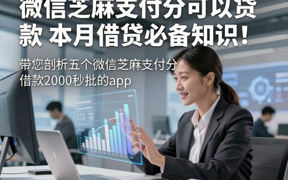 微信芝麻支付分可以贷款本月借贷必备知识！带您剖析五个微信芝麻支付分借款2000秒批的app