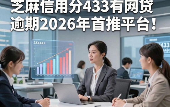 芝麻信用分433有网贷逾期2026年首推平台！顺道推荐五个借款433秒批的平台