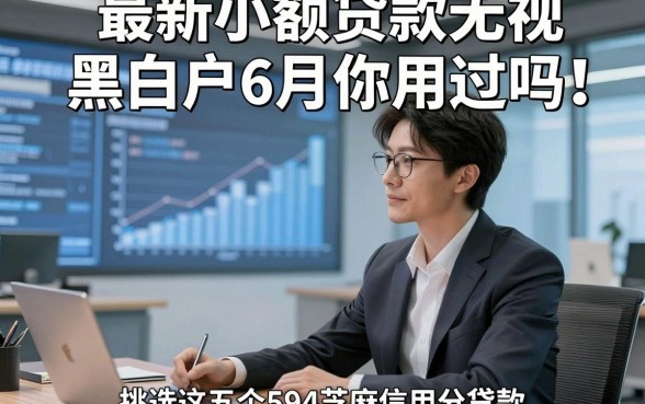 最新小额贷款无视黑白户6月你用过吗！顺便挑选这五个594芝麻信用分贷款