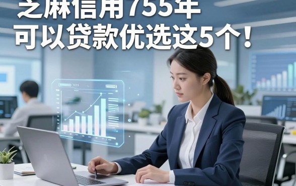 芝麻信用755可以贷款优选这5个！本文为您详细阐释！