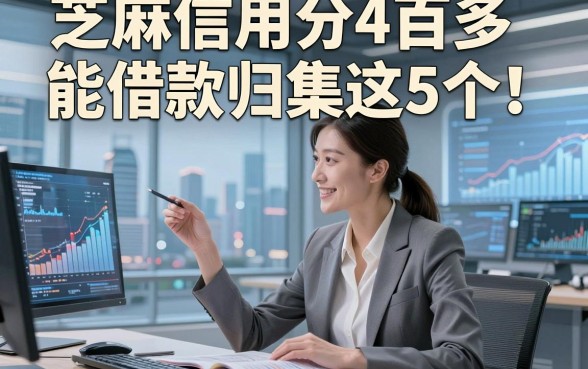 芝麻信用分4百多能借款归集这5个！本篇为您深入汇聚！