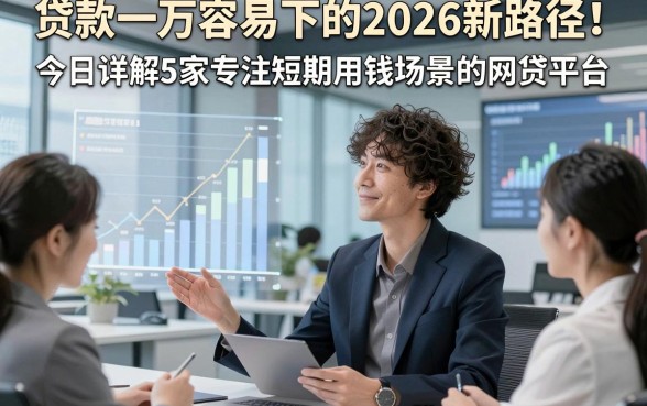 贷款一万容易下的2026新路径！今日详解5家专注短期用钱场景的网贷平台
