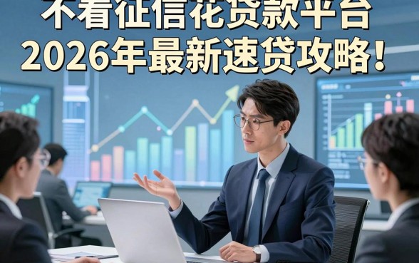 不看征信花贷款平台2026年最新速贷攻略！归纳​这5个无视征信借贷款口子微信放款