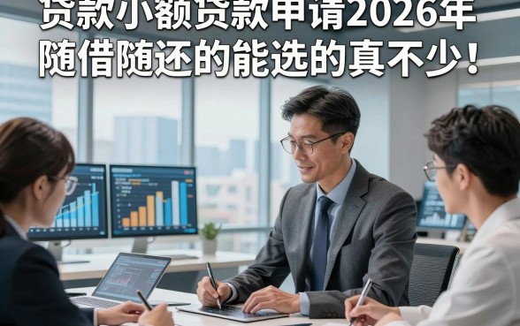 贷款小额贷款申请2026年随借随还的能选的真不少！，本文为您隆重说明这5个贷款app！