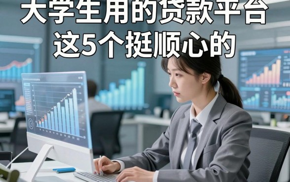 大学生用的贷款平台这5个挺顺心的，本篇为您详细精挑！
