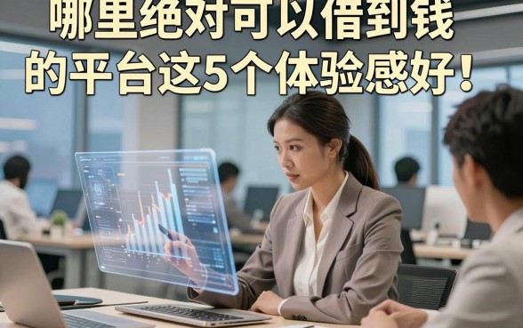 哪里绝对可以借到钱的平台这5个体验感好！本文为您详细挑选！