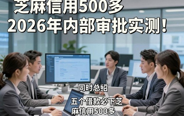 芝麻信用500多2026年内部审批实测！同时总结五个借款必下芝麻信用500多的app