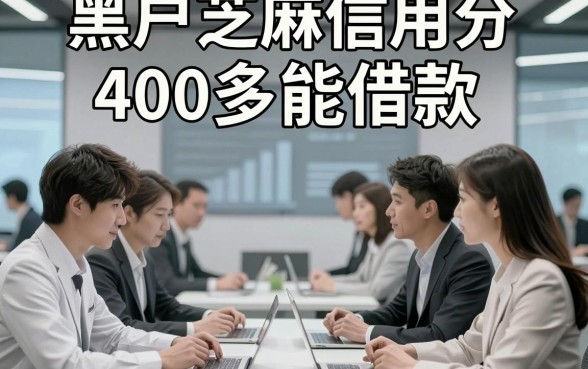 黑户芝麻信用分400多能借款，同时汇集这5个黑户芝麻分400多借钱4000秒下款的app急需很给力