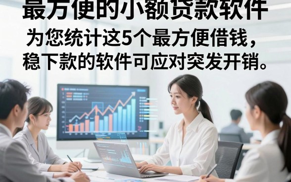 最方便的小额贷款软件，为您统计这5个最方便借钱稳下款的软件可应对突发开销