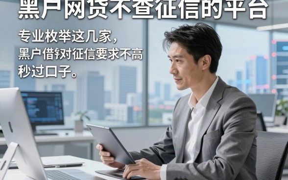 黑户网贷不查征信的平台，专业枚举这几家黑户借钱对征信要求不高秒过口子