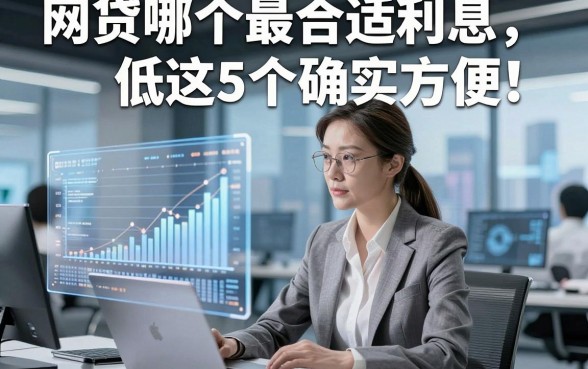 网贷哪个最合适利息低这5个确实方便，本篇为您深入盘点！