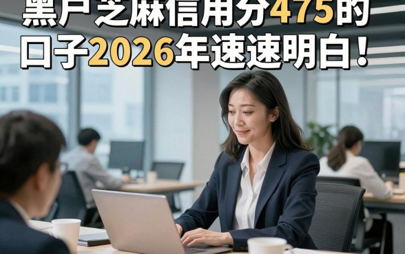 黑户芝麻信用分475的口子2026年速速明白！本篇梳理5个黑户芝麻分475借钱1000微信放款的app