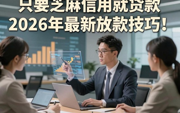 只要芝麻信用就贷款2026年最新放款技巧！本次融合五个无视芝麻信用的借钱2000元马上放款的口子