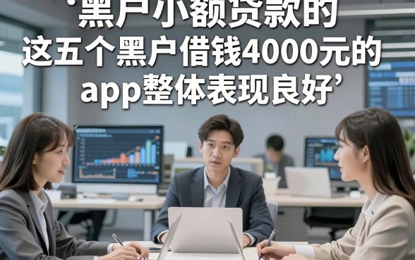 黑户小额贷款的，这五个黑户借钱4000元的app整体表现良好