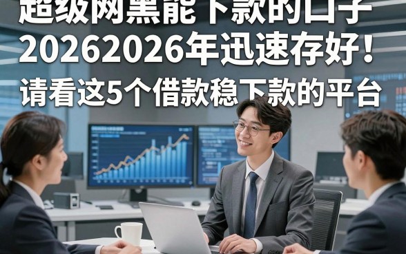 超级网黑能下款的口子20262026年迅速存好！请看这5个借款稳下款的平台