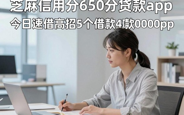 芝麻信用分650分贷款app，今日速借高招5个借款4000元容易下款的app