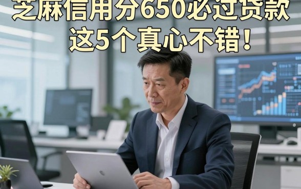 芝麻信用分650必过贷款这5个真心不错！本篇为您细致严筛！