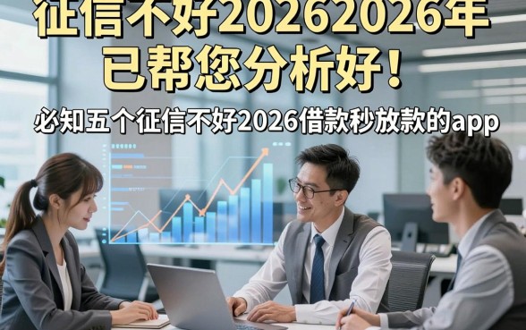 征信不好20262026年已帮您分析好！必知五个征信不好2026借款秒放款的app