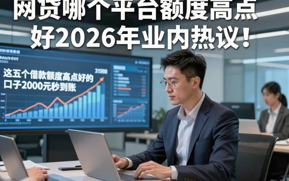 网贷哪个平台额度高点好2026年业内热议！点评​这五个借款额度高点好的口子2000元秒到账