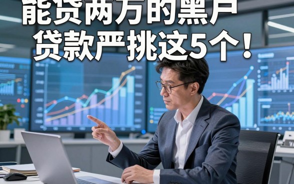 能贷两万的黑户贷款严挑这5个！本篇为您隆重精选！