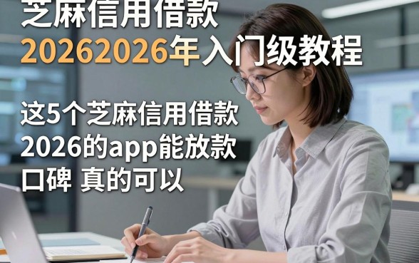 芝麻信用借款20262026年入门级教程，这5个芝麻信用借款2026的app能放款口碑真的可以