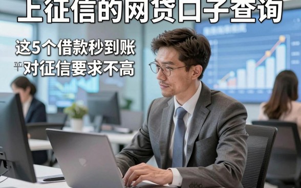 上征信的网贷口子查询，点评这5个借款秒到账的平台对征信要求不高整体真的可以