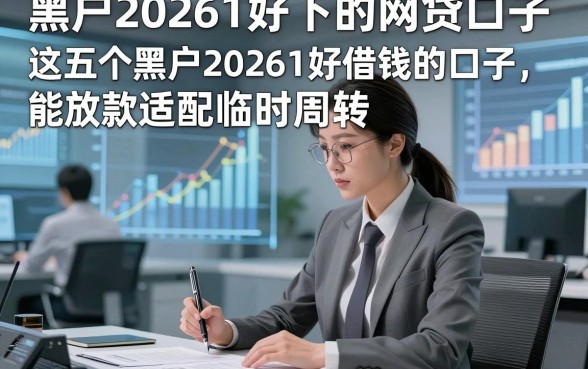 黑户20261好下的网贷口子，这五个黑户20261好借钱的口子能放款适配临时周转