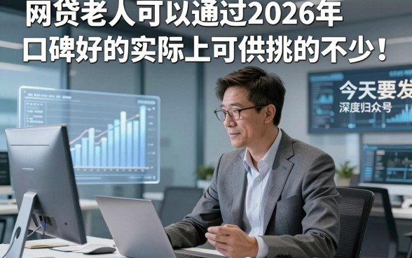 网贷老人可以通过2026年口碑好的实际上可供挑的不少！，今天为您深度归纳​这五个黑户网贷口子！