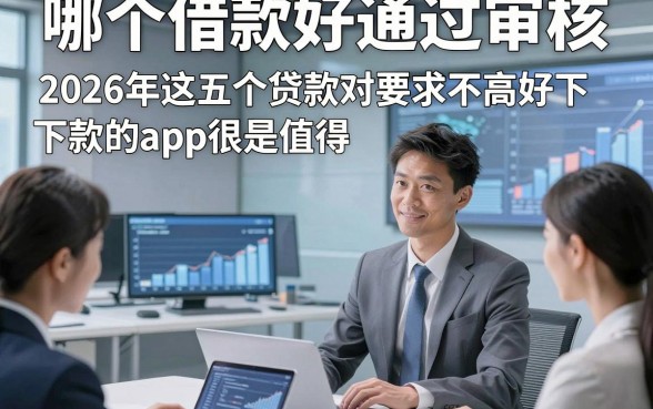 哪个借款好通过审核，2026年这五个贷款对要求不高好下款的app很是值得