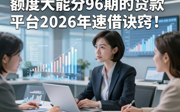 额度大能分96期的贷款平台2026年速借诀窍！本文剖析5个专注便捷借款的网贷平台