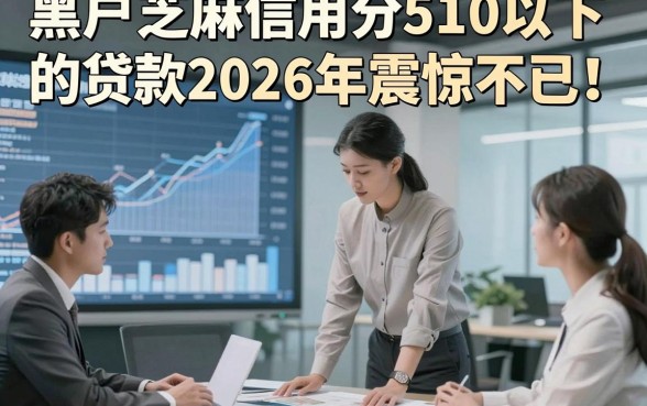 黑户芝麻信用分510以下的贷款2026年震惊不已！本文探讨5个黑户借钱510以下必下软件