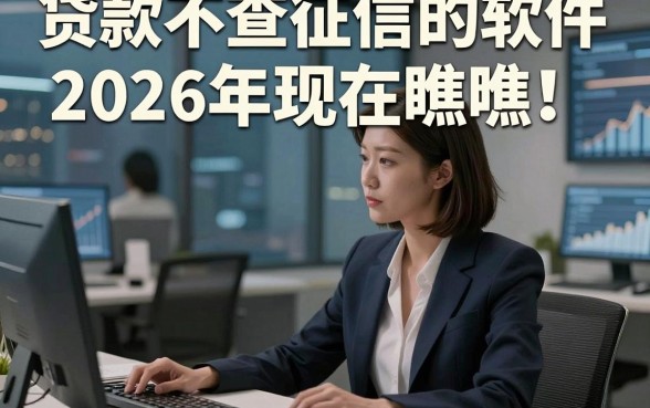 贷款不查征信的软件2026年现在瞧瞧！本文为您全面探寻！