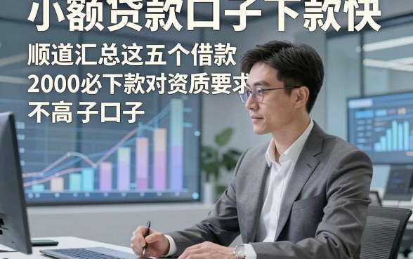 小额贷款口子下款快，顺道汇总这五个借款2000必下款对资质要求不高口子