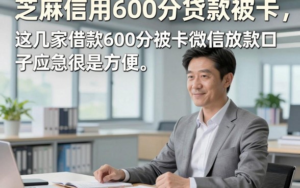 芝麻信用600分贷款被卡，这几家借款600分被卡微信放款口子应急很是方便