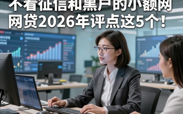 不看征信和黑户的小额网贷2026年评点这5个！本文为您精心网罗！