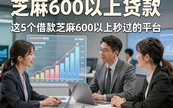 芝麻600以上贷款，带您评述这5个借款芝麻600以上秒过的平台