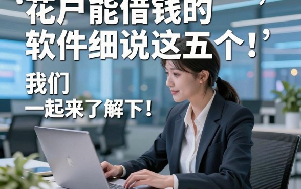 花户能借钱的软件细说这五个！我们一起来了解一下！