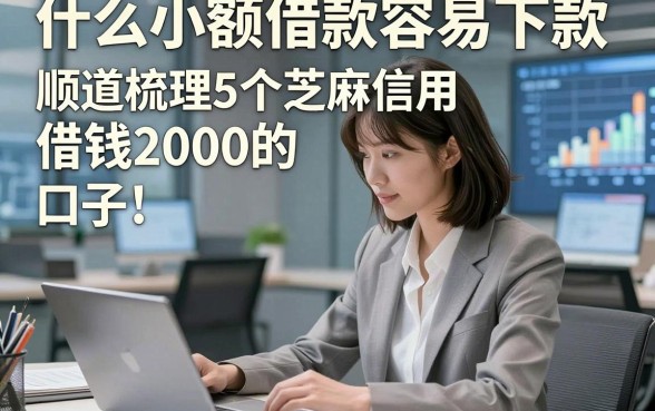 什么小额借款容易下款，顺道梳理5个芝麻信用借钱2000的口子