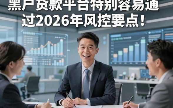 黑户贷款平台特别容易通过2026年风控要点！带您解答五个黑户借钱特别容易通过1000元微信放款的口子