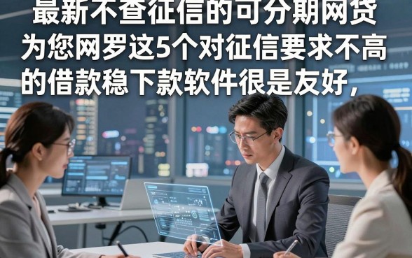 最新不查征信的可分期网贷，为您网罗这5个对征信要求不高的借款稳下款软件很是友好