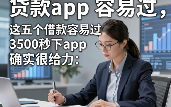 贷款app 容易过，这五个借款容易过3500秒下app确实很给力