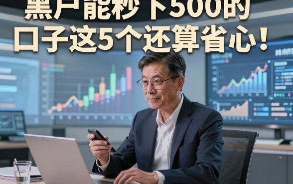 黑户能秒下500的口子这5个还算省心！本篇为您细致精选！