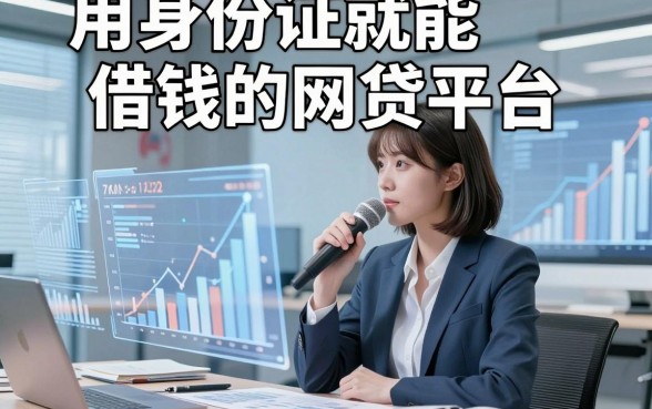 用身份证就能借钱的网贷平台，同时总结这5个用身份证就能贷款的对口子必下款评价挺中肯