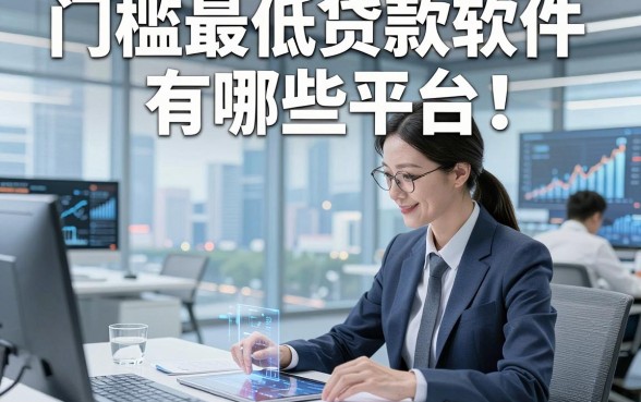 门槛最低贷款软件有哪些平台，同时分享这几家借款3000元对资质要求不高软件刚需可以了解下