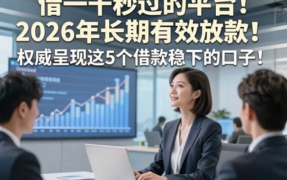 借一千秒过的平台2026年长期有效放款！权威呈现这5个借款稳下的口子