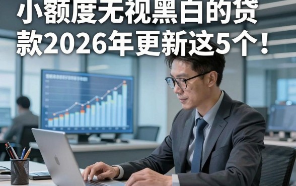 小额度无视黑白的贷款2026年更新这5个！本篇为您深入陈列！