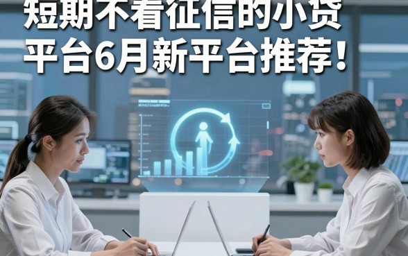 短期不看征信的小贷平台6月新平台推荐！为您搜集五个无视征信的借钱口子必下