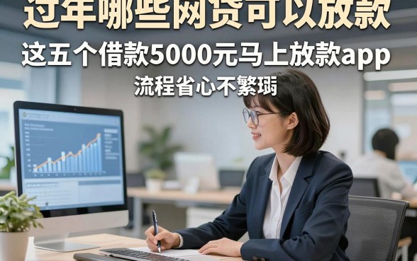 过年哪些网贷可以放款，这五个借款5000元马上放款app流程省心不繁琐