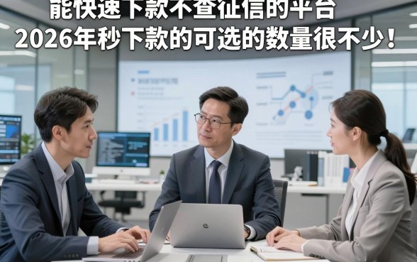 能快速下款不查征信的平台2026年秒下款的可选的数量很不少！，本文为您全面讲述这五个黑户贷款平台！