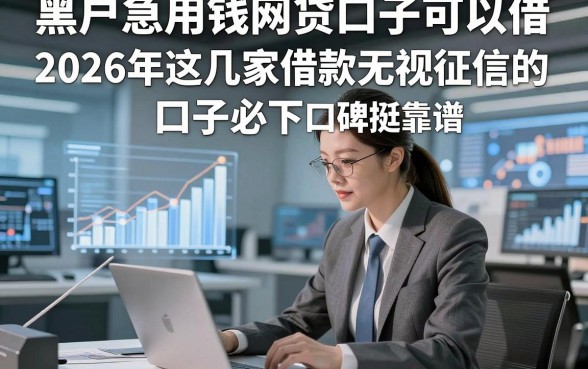 黑户急用钱网贷口子可以借，2026年这几家借款无视征信的口子必下口碑挺靠谱